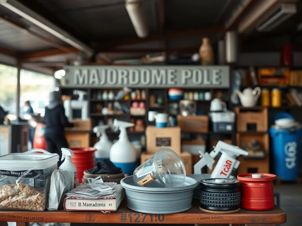 Un majordome en tenue professionnelle ajustant un plateau de service dans un intérieur haut de gamme